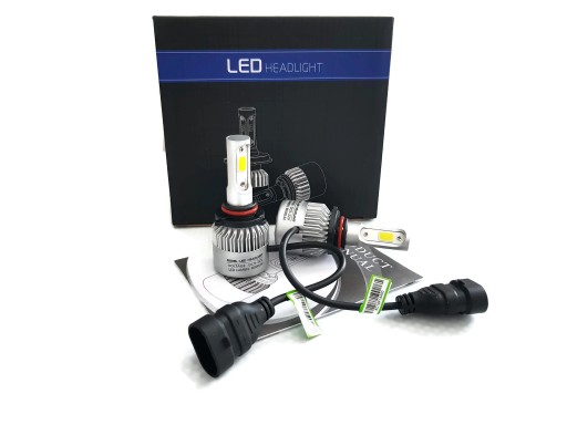 ŻARÓWKA LED HB3 S2 9005 COB 16000LM BARDZO MOCNA