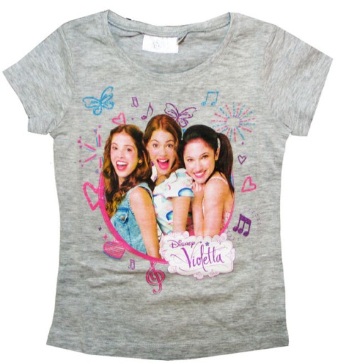 VIOLETTA T-SHIRT BLUZKA KROTKI REKAW DISNEY 116