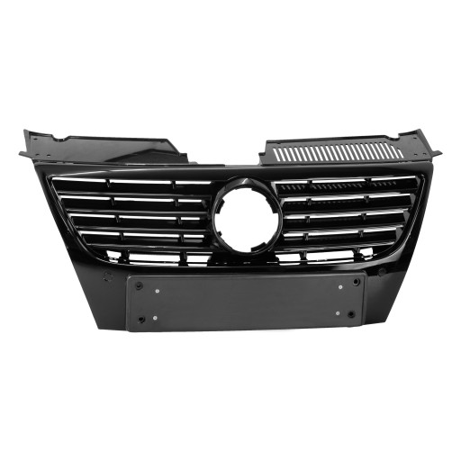 NOWA ATRAPA GRILL MASKI CZARNA VW PASSAT B6 06-10