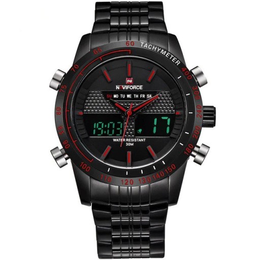 ZEGAREK SPORTOWY MĘSKI NAVIFORCE BRANSOLETA 3 KOL