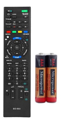 PILOT DO SONY BRAVIA TV LCD RM-ED053 + GRATIS