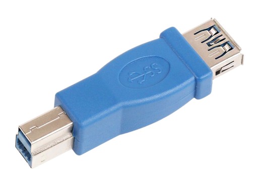 ADAPTER USB 3.0 GNIAZDO USB A - WTYK USB B WIREWAY