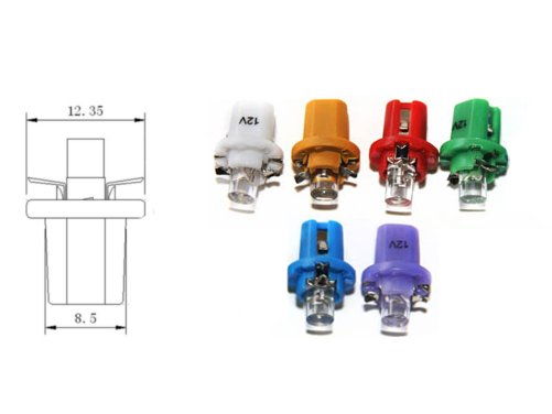 Żarówka R5 T5 W2W z cokołem Opel VW LED 12V Poznań