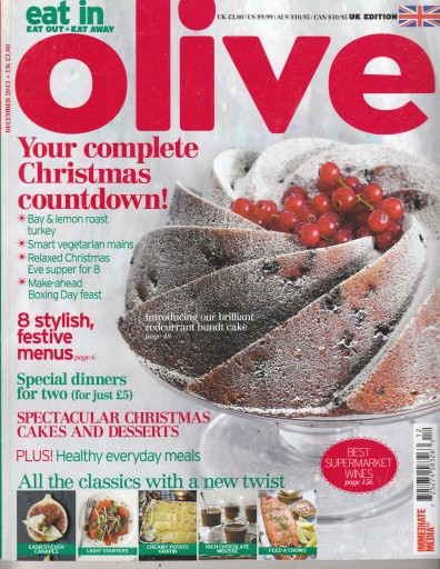 OLIVE 12/2013 UK Kulinarny