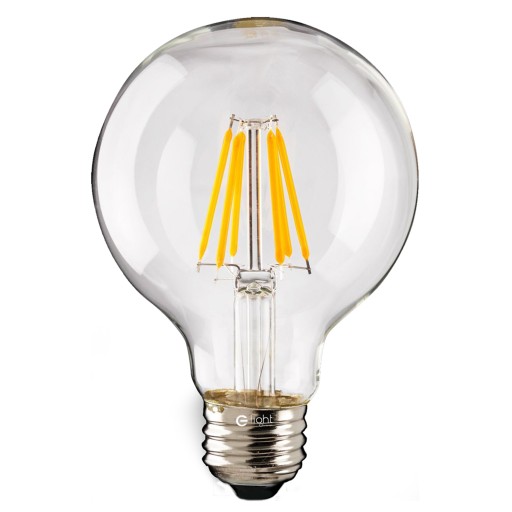 Żarówka LED FILAMENT E27 G120 800lm 8W Dekoracyjna