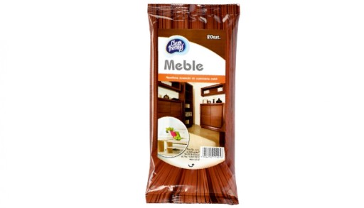 Nawilżane ściereczki do czyszczenia mebli 20 szt.