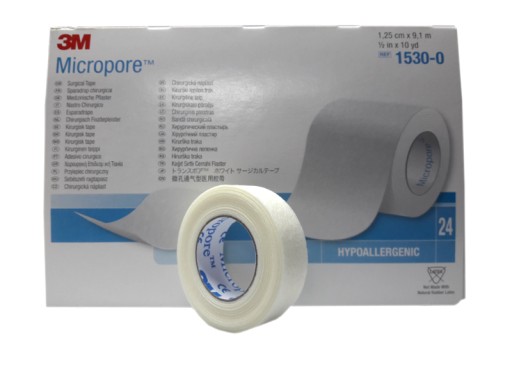 PRZYLEPIEC MICROPORE 3M 1,25cm x 9,1m 24SZT