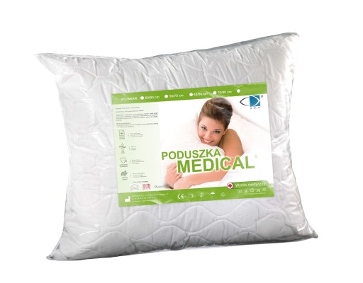 PODUSZKA ANTYALERGICZNA MEDICAL 50x80 ZAMEK ATEST