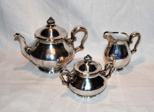 Rosenthal chippendale zestaw herb2 silver overlay