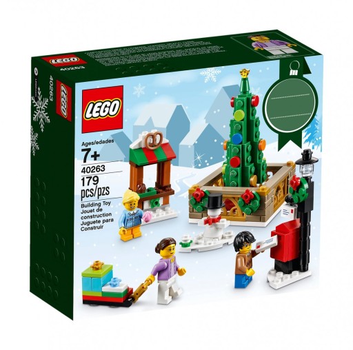 LEGO 40263 Świąteczny Rynek POZNAŃ NOWY MISB IDEALNY POZNAŃ FAKTURA paragon