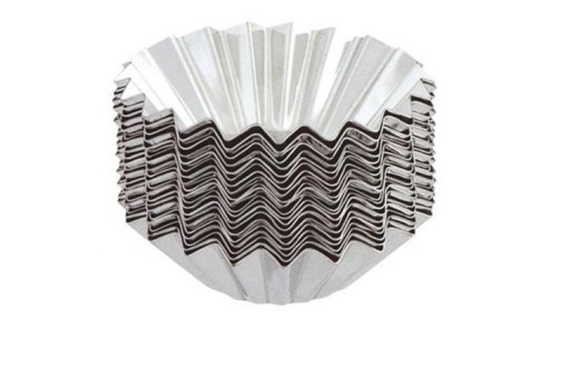 FOREMKI BABECZKI METAL METALOWE MUFINKI 5cm 10szt