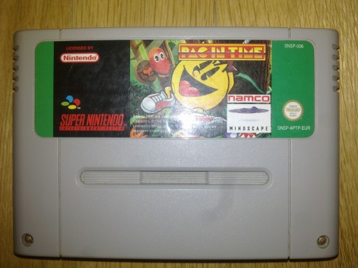 PAC IN TIME SNES PAL