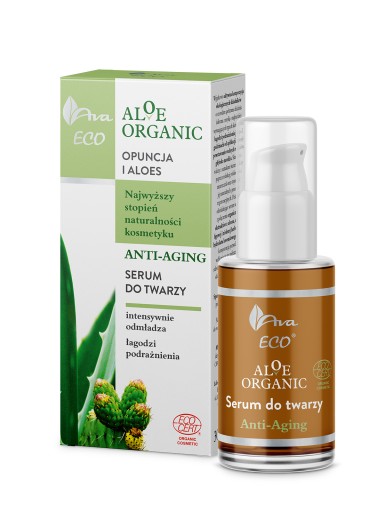 ALOE ORGANIC serum do twarzy anti-aging Ava HIT !