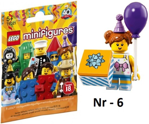 LEGO 71021 MINIFIGURES SOLENIZANTKA NR 6