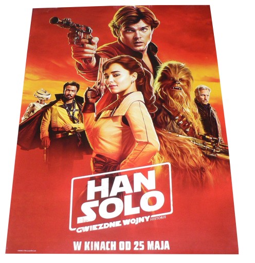 PLAKAT STAR WARS Gwiezdne Wojny HISTORIE HAN SOLO