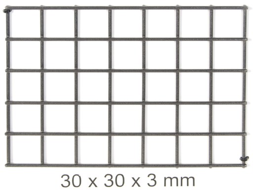 Siatka nierdzewna 100x200cm oczko 30x3 mm INOX