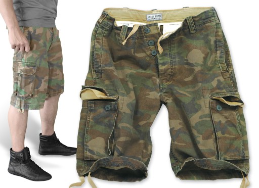 KRÓTKIE SPODENKI M65 VINTAGE SHORT SURPLUS ASG S