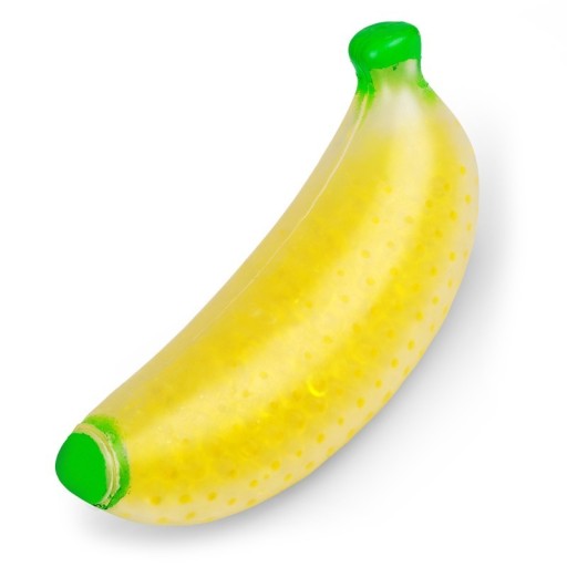 Banan z kuleczkami GNIOT rozciągliwy stress ściskanie gniecenie guma kulki