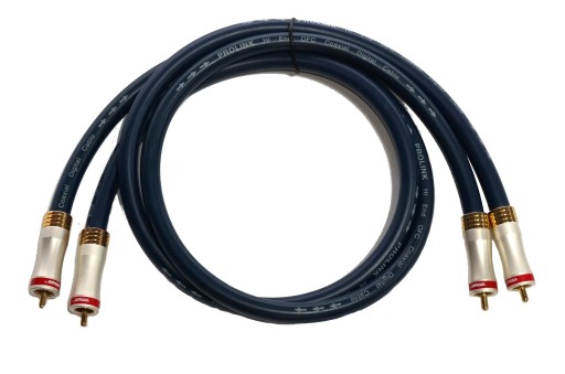 Przewód 2x RCA PROLINK Hi End 0.7 Najwyższa Jakość