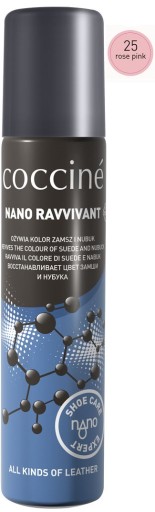 Farba do zamszu Różowy 100ml NANO RAVVIVANT