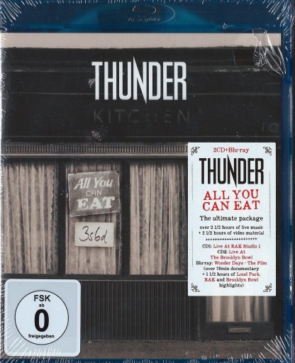 ^ Thunder ALL YOU CAN EAT 2CD + BLU-RAY