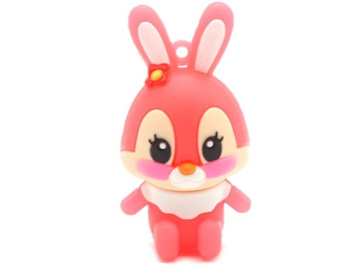 PENDRIVE USB 64 GB RÓŻOWY KRÓLICZEK KRÓLIK BUNNY