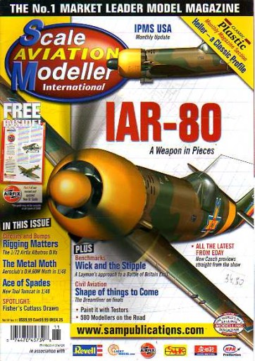 SCALE AVIATION MODELLER 11/2011 UK