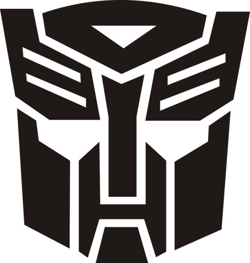 TRANSFORMERS AUTOBOT naklejka RÓŻNE KOLORY