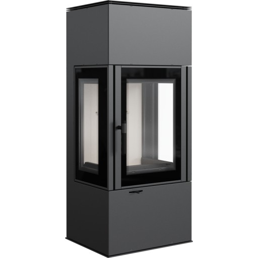 Kominek Piec Wolnostojący Stal Thor View 5,5-10kW