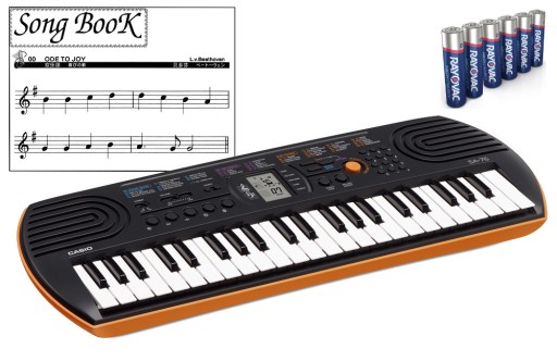 CASIO SA-76 Mini-klawisze + baterie