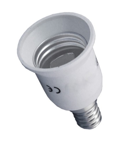 Przejściówka/adapter LED z E14 do E27
