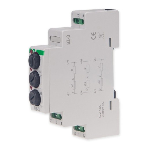Ogranicznik przepięć F&F 250 V IP20 0 A