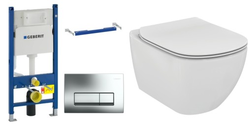 Geberit stelaż do WC muszla miska TESI deska SLIM