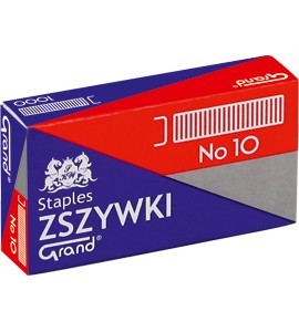 Zszywki Grand nr 10 opk 1000 szt