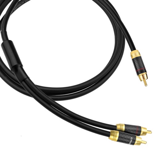 Kabel 1RCA-2RCA typu Y do subwoofera Klotz - 12m