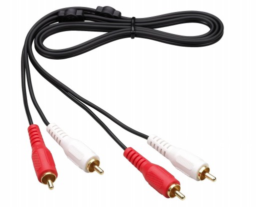 Kabel 2x Cinch - 2x Cinch RCA M/M Gold 2m. THOMSON