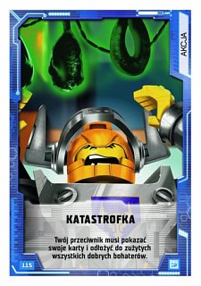 karta nr 115 Katastrofka lego nexo Knights 2