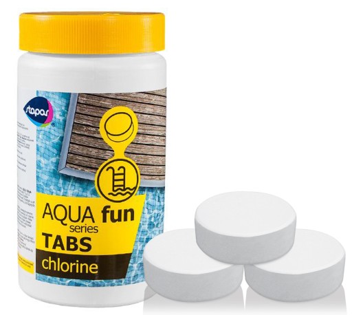 Chlor Duże Tabletki do Dezynfekcji Wody Chemia Basen Jacuzzi STAPAR 200g1kg