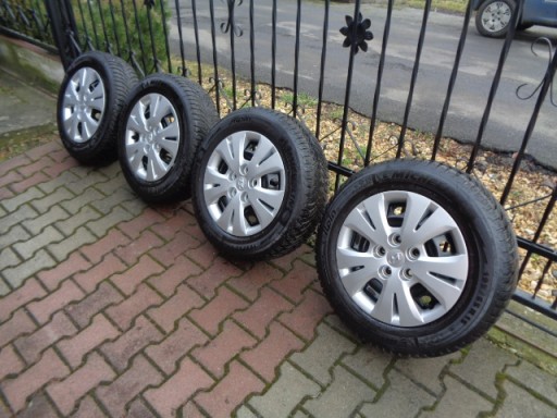 HYUNDAI I20 I30 PIĘKNE ORGINALNE STAL. 15-JAK NOWE