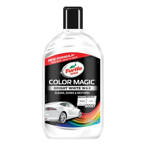 TURTLE WAX COLOR MAGIC Wosk Koloryzujący BIAŁY