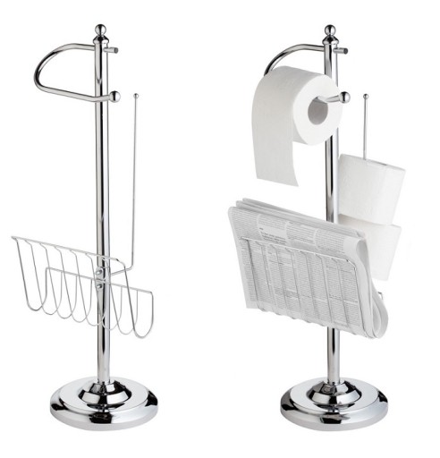 NIAGARA STOJAK WC GAZETOWNIK ZAPASOWY 06029 CHROM