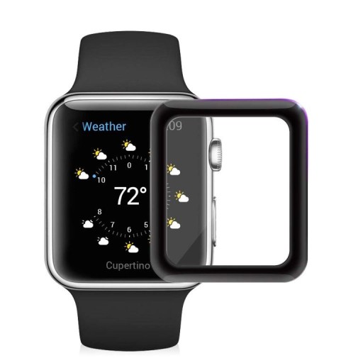 Szkło Hartowane do Apple Watch 3D 42mm seria 1/2/3