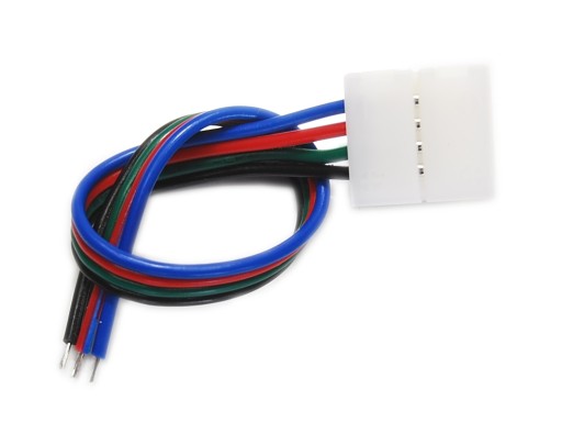 SUPER Złączka POJEDYNCZA do Taśmy RGB LED 10mm