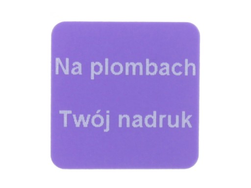 PLOMBA STICKERY 16x16 PURPUROWY VOID 250SZT