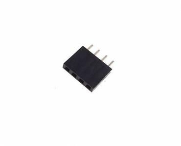 PB04S ZL262-4SG PB-04S Listwa gniazdo 4 pin R-2,54 Gold Pin x20szt