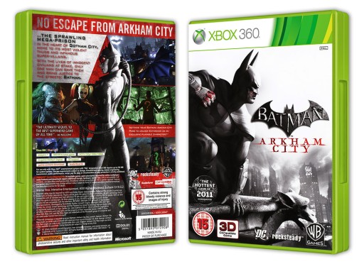 BATMAN ARKHAM CITY PO POLSKU XBOX360