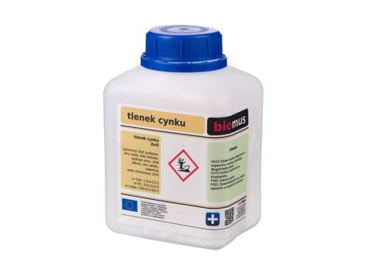TLENEK CYNKU biel cynkowa czysty 100g BIOMUS