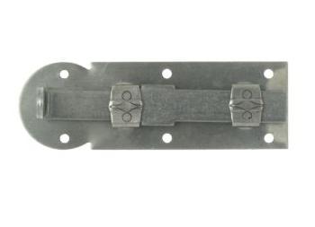 Zasuwka stalowa 28 x 80 mm nr 1044
