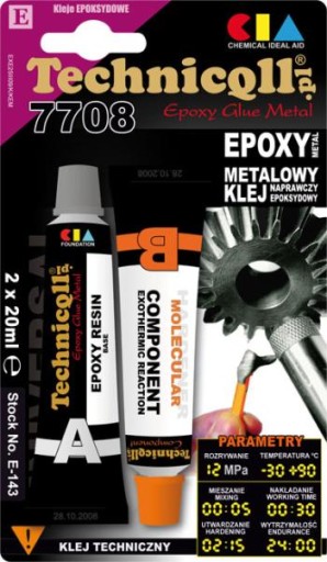 Klej epoksydowy Epoxy Glue TECHNICQLL 0,04L