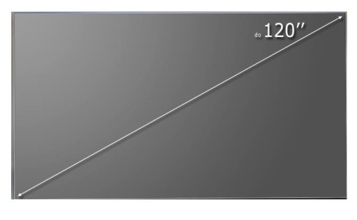 Ekran ALR Projekcyjny Ramowy MagicScreen Future120